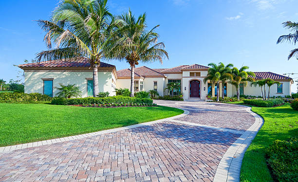 Cobblestone Driveway Pavers in Pleak, TX
